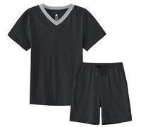 MoFiz Pigiama Ragazzo Cotone Estate Set Pigiami Bambini Ragazzi 8-18 Anni