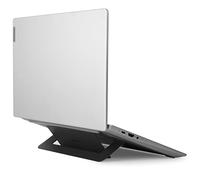 MOFT Invisible Airflow Supporto per laptop con design aperto per dissipazione del calore, doppio angolo regolabile, riutilizzabile e senza residui, compatibile con laptop fino a 16 pollici (nero)