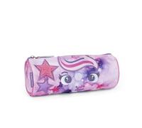 Franco Cosimo Panini MOFU MOFU - Astuccio Scuola Ufficiale Mofu Mofu, Astuccio Tombolino, Leggero e Compatto, Facile da Trasportare e Riporre nello Zaino, con Pratica Chiusura a Zip, 22 x 8 cm, Lilla