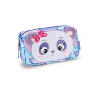 MOFU MOFU - Busta Portatutto Ufficiale Mofu Mofu, Borsa Porta Oggetti per Borse e Zaini, con Pratica Chiusura a Zip e Dettagli Fluffy, Idea Regalo Bambina e Bambino, 22 x 12H x 7 cm