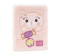 MOFU MOFU - Diario Scuola 2025-2026, Agenda 12 Mesi per Bambini e Ragazzi, Copertina in Plush e Dettagli Ricamati, 352 Pagine Colorate con Attività e Giochi, per Scuola Elementare e Media, 13x18.5h cm