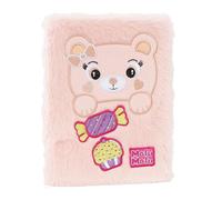 MOFU MOFU - Diario Scuola 2025-2026, Agenda 12 Mesi per Bambini e Ragazzi, Copertina in Plush e Dettagli Ricamati, 352 Pagine Colorate con Attività e Giochi, per Scuola Elementare e Media, 13x18.5h cm