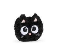 MOFU MOFU - Portamonete Plush Ufficiale Mofu Mofu, con Peluche 3D, Pratica Chiusura a Zip, Patch Logo sul Retro, 18x12x28h cm