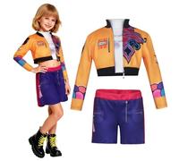 MOFXWHE - Costume per cosplay Hunters Rumi Anime, top e pantaloncini da hunter | Costumes Character Fancy Dress Up Adult Uniform Outfit Full Set Halloween Carnival Party (140 cm)