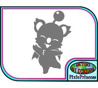 Mog Moogle Final Fantasy C Adesivo Parete Vinile Poster Camera Videogioco