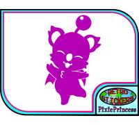 Mog Moogle Final Fantasy C Adesivo Parete Vinile Poster Camera Videogioco