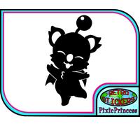 Mog Moogle Final Fantasy C Adesivo Parete Vinile Poster Camera Videogioco
