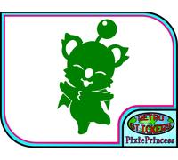 Mog Moogle Final Fantasy C Adesivo Parete Vinile Poster Camera Videogioco