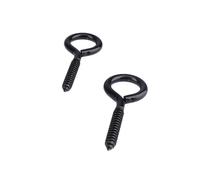 MOGADEE Bulloni a occhiello M6 in acciaio inox, 80 mm, 10 pezzi, resistenti, resistenti alla ruggine, per uso interno ed esterno, per amache, tende da sole, sedie sospese, sedie a dondolo, cavo fisso
