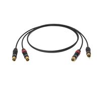 MOGAMI 2803 Coppia di Cavi di Segnale RCA in Rame PCOCC terminati Neutrik ProFi