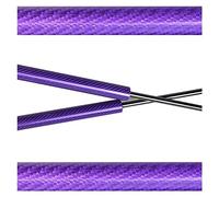 MoGas Della Cappa Sollevatore 2PCS Anteriore Cappuccio Cofano Fibra Carbonio Ammortizzatori Gas Sollevamento Supporta Auto-Styling Per Ford Per Kuga Per Fuga 2013-2019(Purple carbon fiber)