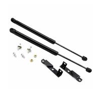MoGas Della Cappa Sollevatore 2PCS Anteriore Cappuccio Cofano Fibra Carbonio Ammortizzatori Gas Sollevamento Supporta Auto-Styling Per Ford Per Kuga Per Fuga 2013-2019(Normal black)