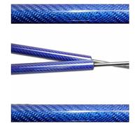 MoGas Della Cappa Sollevatore Cofano Anteriore Modifica Molla A Gas Fibra Carbonio Ascensore Supporta Puntoni Asta Ammortizzatori Regalo Per Chrysler Pacifica 2017-2023(Blue carbon fiber)
