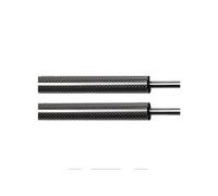 MoGas Della Cappa Sollevatore Per Cofano Alluminio Anteriore Cofano Modificare Ammortizzatori Gas Fibra Carbonio Per Nissan 370Z Per Fairlady Z Z34 2009-2020(BLACK CARBON FIBER)