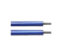 MoGas Della Cappa Sollevatore Per Cofano Alluminio Anteriore Cofano Modificare Ammortizzatori Gas Fibra Carbonio Per Nissan 370Z Per Fairlady Z Z34 2009-2020(BLUE CARBON FIBER)