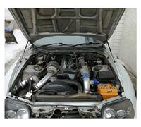 MoGas Della Cappa Sollevatore Per Toyota Per SUPRA Per JZA80 Per Coupe 1993-2002 Cofano Anteriore Hood Modificare Ammortizzatori A Gas Ascensore Supporto Accessori(4 sets pure black)