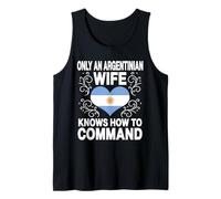 Moglie argentina divertente indossare l'umorismo delle donne sposate in Argentina Canotta