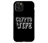 Moglie di criptovaluta per donne di criptovaluta nel Web 3 NFT DeFi Custodia per iPhone 11 Pro