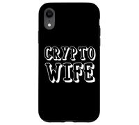 Moglie di criptovaluta per donne di criptovaluta nel Web 3 NFT DeFi Custodia per iPhone XR