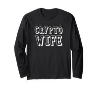 Moglie di criptovaluta per Donne di criptovaluta nel Web 3 NFT DeFi Maglia a Manica