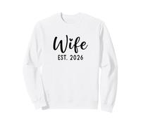 Moglie EST. 2026 Luna di Miele promossa a Moglie e Marito Felpa