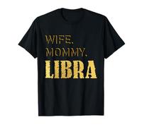 Moglie Mamma Bilancia Zodiaco Astrologia Grafico Maglietta