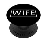 Moglie Matrimonio Sposa Luna di Miele Sposato M PopSockets PopGrip Adesivo