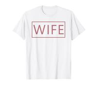 Moglie Matrimonio Sposato Sposa Luna di Miele M Maglietta