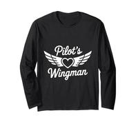 Moglie Pilota Maglia a Manica
