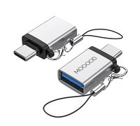 MOGOOD Adattatore da USB C a USB 3.0, adattatore da USB C a USB, adattatore da maschio di tipo C a femmina USB 3.0 Convertitore USB C OTG compatibile con laptop,power bank e altri dispositivi USB-C