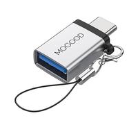 MOGOOD Adattatore da USB C a USB Thunderbolt 3.0 OTG Adattatore da spina tipo C a femmina USB 3.0 Adattatore tipo C Thunderbolt 4 OTG per Apple MacBook Pro, Samsung Galaxy S22 S23