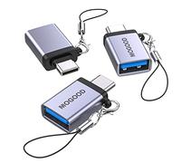 MOGOOD Adattatore Tipo C a USB, Adattatore USB a Tipo C 3.0, Convertitore Tipo C per MacBook Pro 2021 MacBook Air 2020/2018 Microsoft Surface Go, Samsung Galaxy S20 S21 S22 e altro ancora