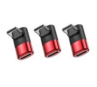 MOGOOD Adattatore USB C a 90 gradi adattatore estensore USB C da C maschio a C femmina Trasmissione dati Type-C PD100W ricarica rapida e passaggio video 8K@60Hz,per accessori steam deck e altri