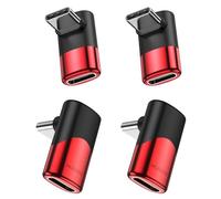 MOGOOD Adattatore USB C a 90 gradi adattatore estensore USB C da C maschio a C femmina Trasmissione dati Type-C PD100W ricarica rapida e passaggio video 8K@60Hz,per accessori steam deck e altri