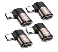MOGOOD Adattatore USB C a 90 gradi da C maschio a C femmina Estensore USB C ad angolo retto Adattatore USB C ad angolo retto da USB C ad adattatore USBC per Steam Deck Switch NotebookTablet e Telefono