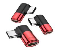 MOGOOD Adattatore USB C a 90 gradi da C maschio a C femmina Estensore USB C ad angolo retto Adattatore USB C ad angolo retto da USB C ad adattatore USBC per Steam Deck Switch NotebookTablet e Telefono