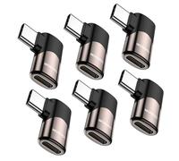 MOGOOD Adattatore USB C a 90 gradi da C maschio a C femmina Estensore USB C ad angolo retto Adattatore USB C ad angolo retto da USB C ad adattatore USBC per Steam Deck Switch NotebookTablet e Telefono