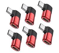 MOGOOD Adattatore USB C a 90 gradi da C maschio a C femmina Estensore USB C ad angolo retto Adattatore USB C ad angolo retto da USB C ad adattatore USBC per Steam Deck Switch NotebookTablet e Telefono