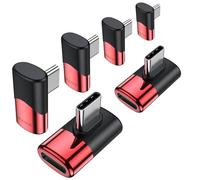 MOGOOD Adattatore USB C Ad Angolo Retto 90 Gradi - Estensore Maschio a Femmina Tipo C Thunderbolt per MacBook Pro, iPad Pro, Telefoni, Nintendo Switch e Altri Dispositivi