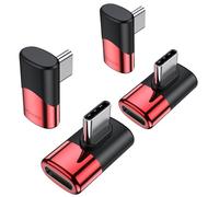 MOGOOD Adattatore USB C Ad Angolo Retto 90 Gradi - Estensore Tipo C Maschio a Femmina per MacBook Pro, iPad Pro, Telefoni, Nintendo Switch e Altri Dispositivi Thunderbolt