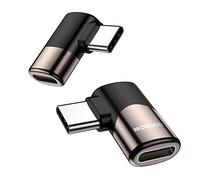 MOGOOD Adattatore USB C Angolo 90°, 10Gbps OTG Type-C Maschio-Femmina, Per Steam Deck, Switch, Notebook, Tablet e Telefono