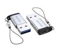 MOGOOD Adattatore USB C Femmina a USB 3.0 Maschio, Connettore Cavo per Magsafe Watch iPhone11 12 13 14 Pro Max,SE, Samsung Galaxy S23, S22, S21