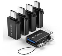 MOGOOD Adattatore USB C Maschio a USB 3.0 Femmina, Adattatore USB a USB C Convertitore OTG Compatibile MacBook Pro, Chromebook, Pixelbook, Microsoft Surface Go, Ss Galaxy S20 S21 S22 Pixel