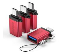 MOGOOD Adattatore USB C Maschio a USB 3.0 Femmina, Adattatore USB a USB C Convertitore OTG Compatibile MacBook Pro, Chromebook, Pixelbook, Microsoft Surface Go, Ss Galaxy S20 S21 S22 Pixel
