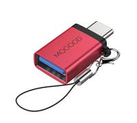 MOGOOD Adattatore USB C Maschio a USB 3.0 Femmina, Convertitore OTG Compatibile MacBook Pro, Chromebook, Pixelbook, Microsoft Surface Go, Ss Galaxy S20 S21 S22 Pixel