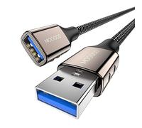 MOGOOD Cavo Prolunga USB 3.0 1m, 5Gbps Cavo USB 3.0 da Maschio a Femmina Compatibile con PC, Laptop, Tablet, Macbook