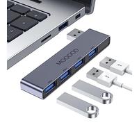 MOGOOD Hub USB 3.0 - Splitter USB ed espansore porta per laptop, Xbox, unità flash, HDD, console, stampante, fotocamera, tastiera, mouse