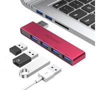 MOGOOD Hub USB 3.1 - Splitter ed espansore per porta USB per laptop, Xbox, unità flash, HDD, console, stampante, fotocamera, tastiera, mouse