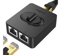MOGOOD Switch Ethernet 1x2 Gigabit PoE Splitter bidirezionale per Cat5/6