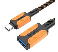 MOGOOD Tipo C a cavo USB 1M, adattatore USB C a USB 5Gbps di trasmissione dati, adatto per iPadPro/Air, iPhone 15 16 PlusPro Max, GalaxyS24 / S23 / S22, laptop, tablet e altri dispositivi.
